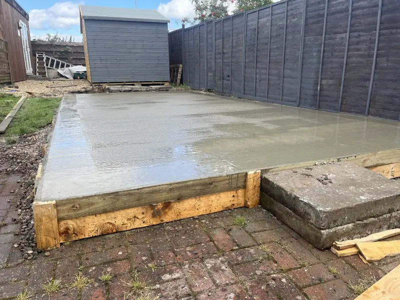 Concrete Base for a Shed: Why a Solid Foundation Matters