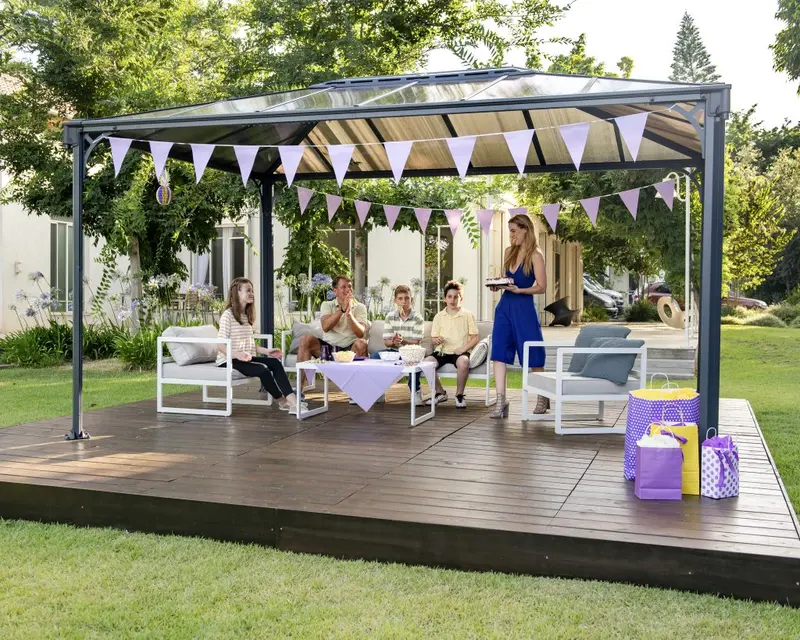all year round gazebo by Nucrete