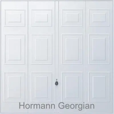 Hörmann Georgian up-and-over garage door